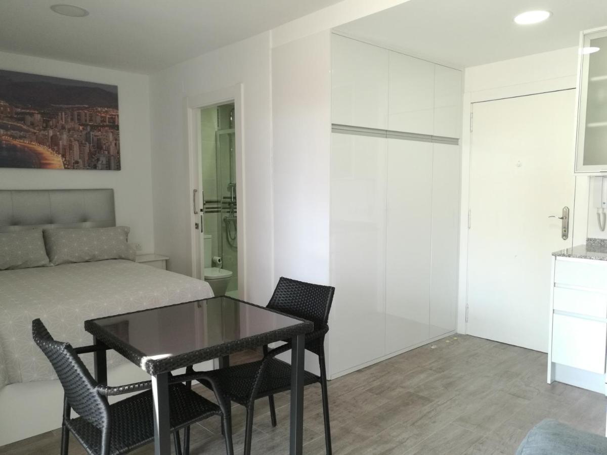 Estudio-Atico En Casco Antiguo 貝尼多姆 外观 照片