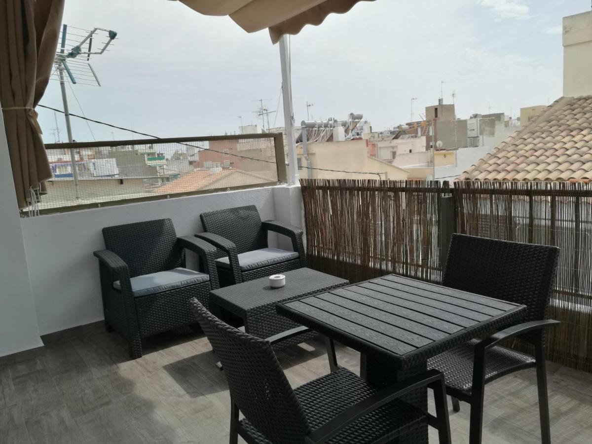 Estudio-Atico En Casco Antiguo 貝尼多姆 外观 照片