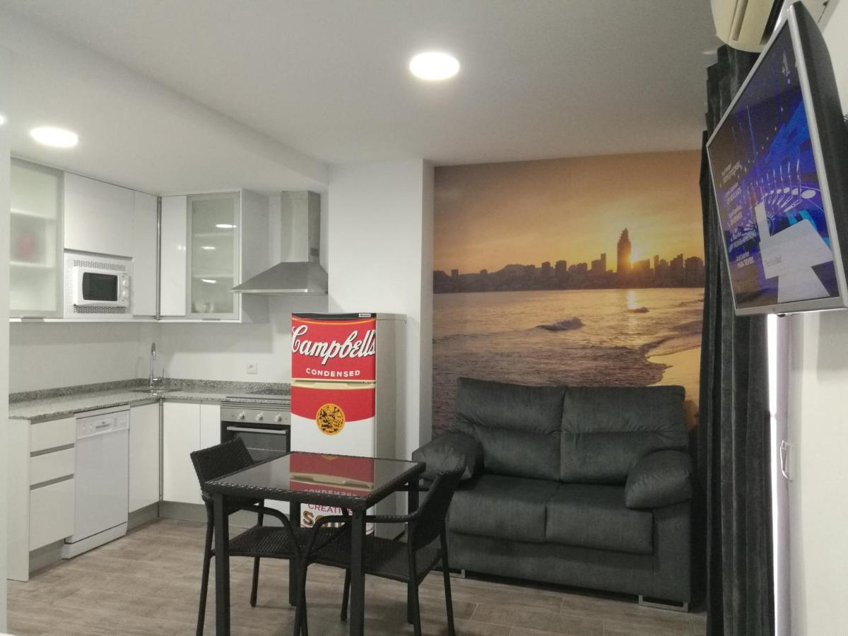 Estudio-Atico En Casco Antiguo 貝尼多姆 外观 照片